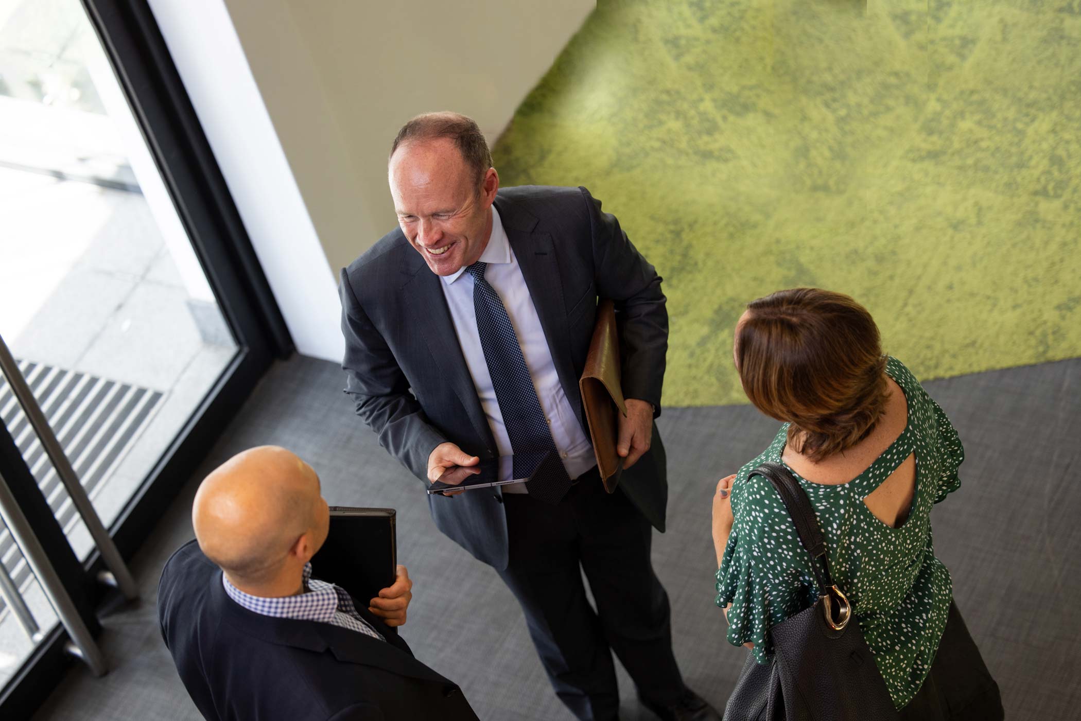 Sutton IT working face to face with a business client